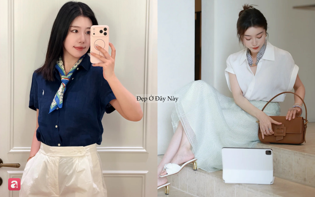 Có 1 kiểu sơ mi càng mặc càng trẻ: Hội sành điệu diện suốt mùa hè không chán - Ảnh 1.