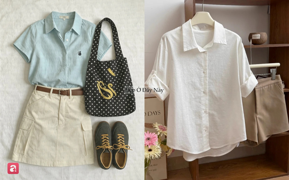 Có 1 kiểu sơ mi càng mặc càng trẻ: Hội sành điệu diện suốt mùa hè không chán - Ảnh 3.