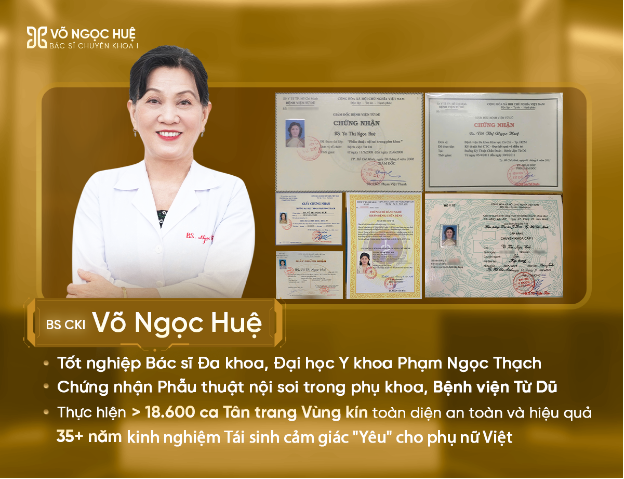 BS Võ Thị Ngọc Huệ: Gìn giữ sức khỏe vùng nhạy cảm cũng chính là giữ lửa hạnh phúc hôn nhân - Ảnh 5. BS Võ Thị Ngọc Huệ: Gìn giữ sức khỏe vùng nhạy cảm cũng chính là giữ lửa hạnh phúc hôn nhân - Ảnh 5.