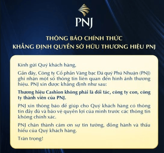 Cashion tạm dừng hoạt động: M&acirc;u thuẫn với PNJ v&agrave; tương lai ng&agrave;nh kim cương 2026 - Ảnh 2.