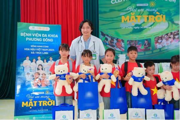 Bệnh viện Đa khoa Phương Đông nối dài hành trình nhân ái cùng Hoa hậu Việt Nam Hà Trúc Linh tại Lai Châu - Ảnh 3. Bệnh viện Đa khoa Phương Đông nối dài hành trình nhân ái cùng Hoa hậu Việt Nam Hà Trúc Linh tại Lai Châu - Ảnh 3.