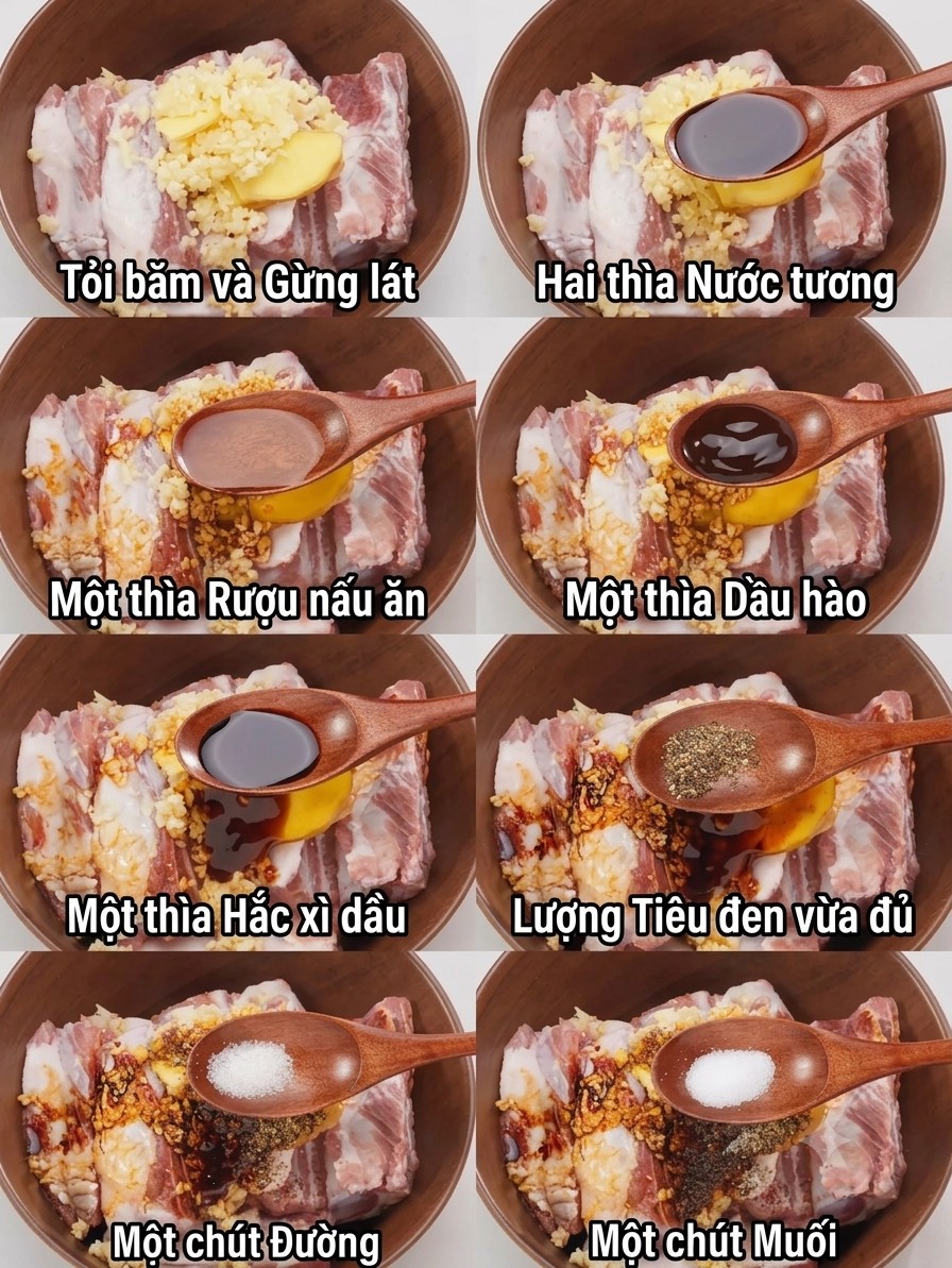Tạm quên sườn xào chua ngọt đi, sườn heo nấu theo cách này, giòn tan bên ngoài, mềm mọng bên trong, đậm đà và ngon tuyệt đến tận xương! - Ảnh 2.