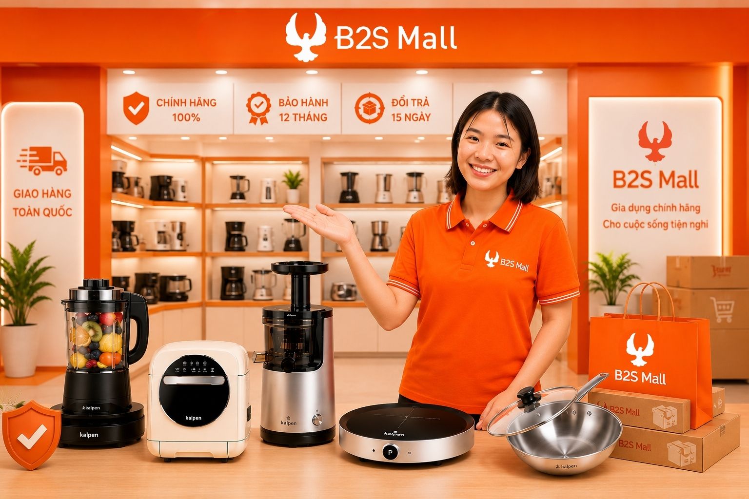 B2S Mall: Mang đến trải nghiệm mua sắm gia dụng chính hãng cho người tiêu dùng - Ảnh 3.