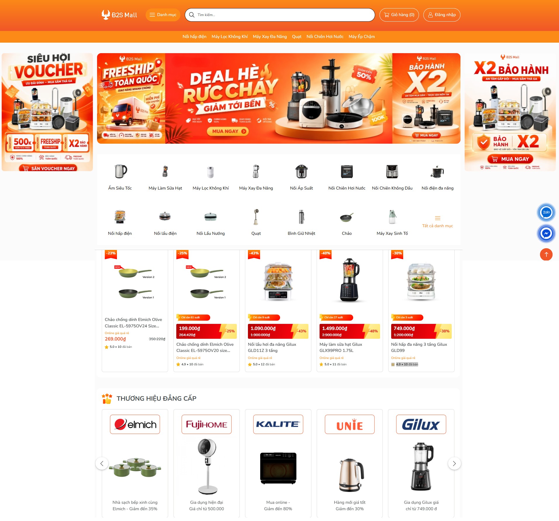 B2S Mall: Mang đến trải nghiệm mua sắm gia dụng chính hãng cho người tiêu dùng - Ảnh 1.