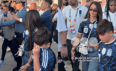 Antonela Roccuzzo và khoảnh khắc buồn bên con trai sau thất bại World Cup 2026 - Ảnh 1. Antonela Roccuzzo và khoảnh khắc buồn bên con trai sau thất bại World Cup 2026 - Ảnh 1.