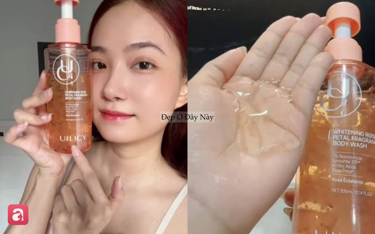 5 chai sữa tắm 
