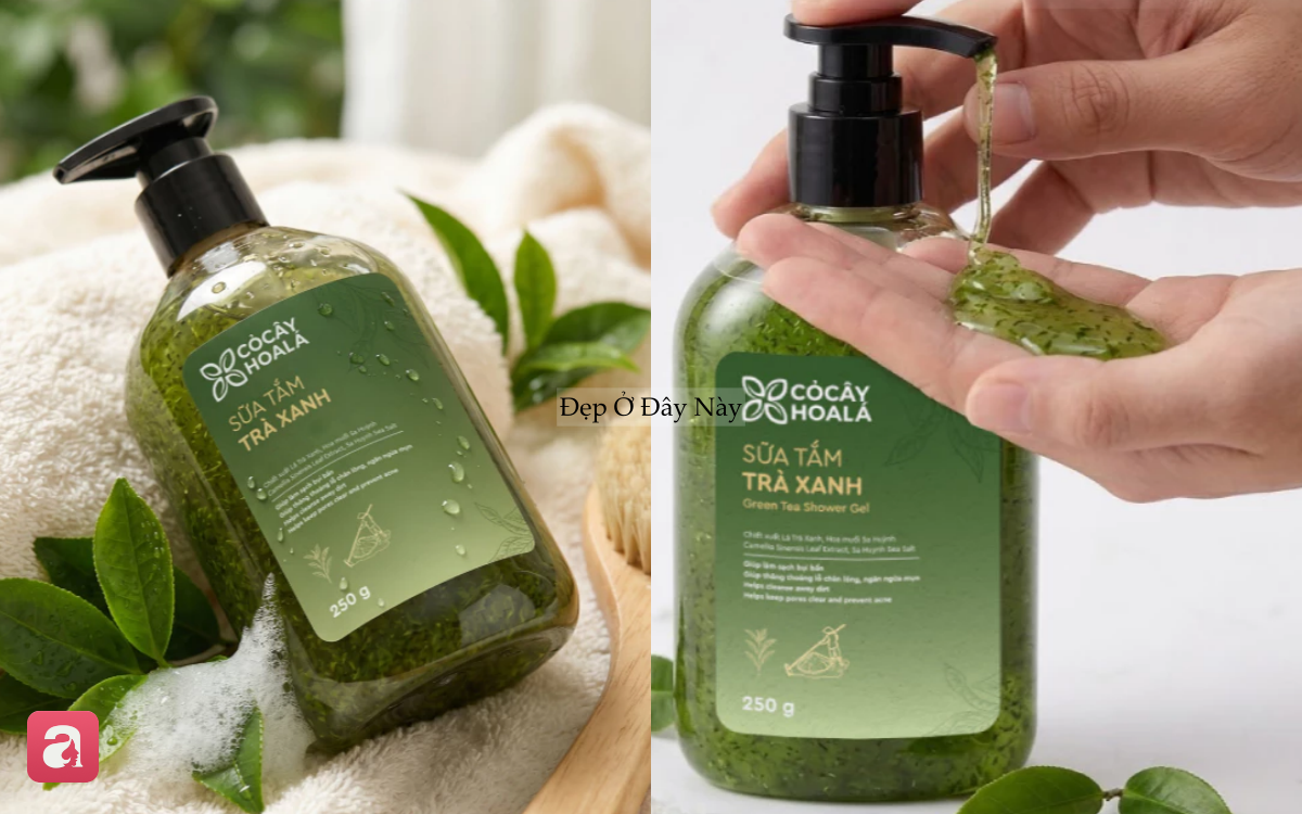 5 chai sữa tắm 