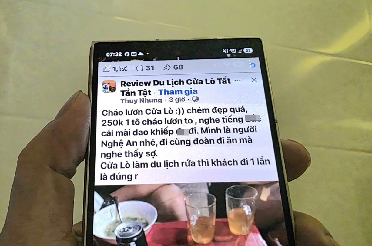 C&ocirc;ng an x&aacute;c minh vụ b&aacute;t ch&aacute;o lươn 250.000 đồng tại Cửa L&ograve;: Chủ qu&aacute;n giải th&iacute;ch - Ảnh 1.