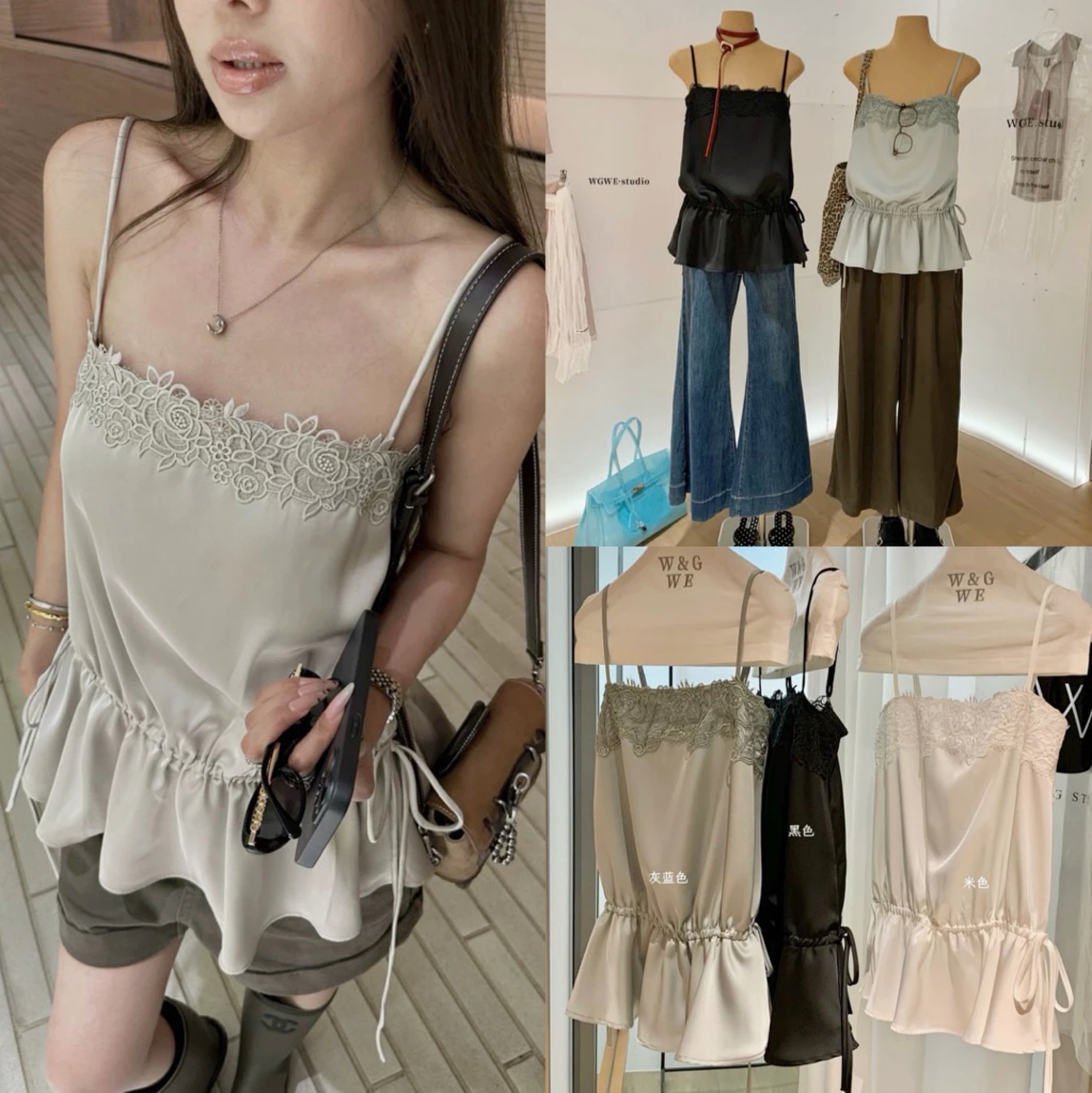 Kh&ocirc;ng cần v&aacute;y v&oacute;c cầu kỳ, set đồ xanh pastel n&agrave;y đủ gi&uacute;p bạn nổi bật trong mọi buổi hẹn cuối tuần - Ảnh 10.
