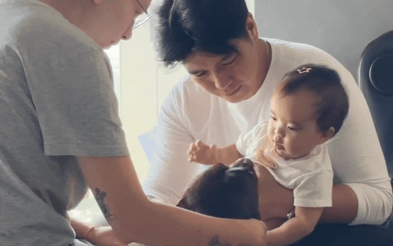 Khoảnh khắc buổi s&aacute;ng ấm &aacute;p của chồng Ng&ocirc; Thanh V&acirc;n trong hậu trường gia đ&igrave;nh - Ảnh 3.