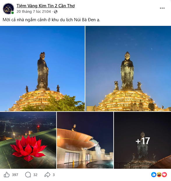 Tiệm v&agrave;ng Kim T&iacute;n 2 Cần Thơ nghỉ h&egrave; g&acirc;y sốt với c&acirc;u chuyện du lịch online h&agrave;i hước - Ảnh 2.