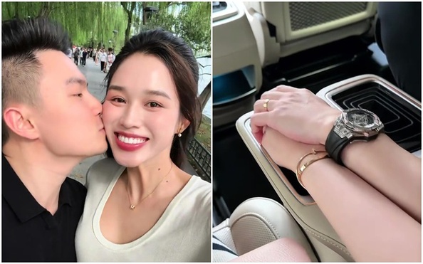 Đ&aacute;m cưới Hoa hậu Đỗ Thị H&agrave; v&agrave; thiếu gia Viết Vương: Cuộc sống h&ocirc;n nh&acirc;n sau 1 năm - Ảnh 6.