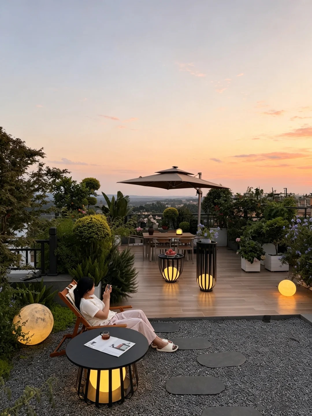 Biến s&acirc;n thượng tầng 32 th&agrave;nh vườn rau v&agrave; ao c&aacute; độc đ&aacute;o cho cuộc sống xanh - Ảnh 11.