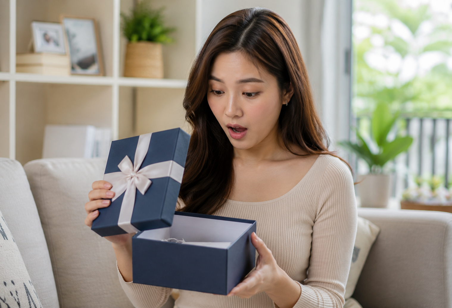 Chồng cũ đi du lịch về tặng một hộp qu&agrave;, người phụ nữ mở ra th&igrave; t&aacute;i mặt, vội trả lu&ocirc;n - Ảnh 1.