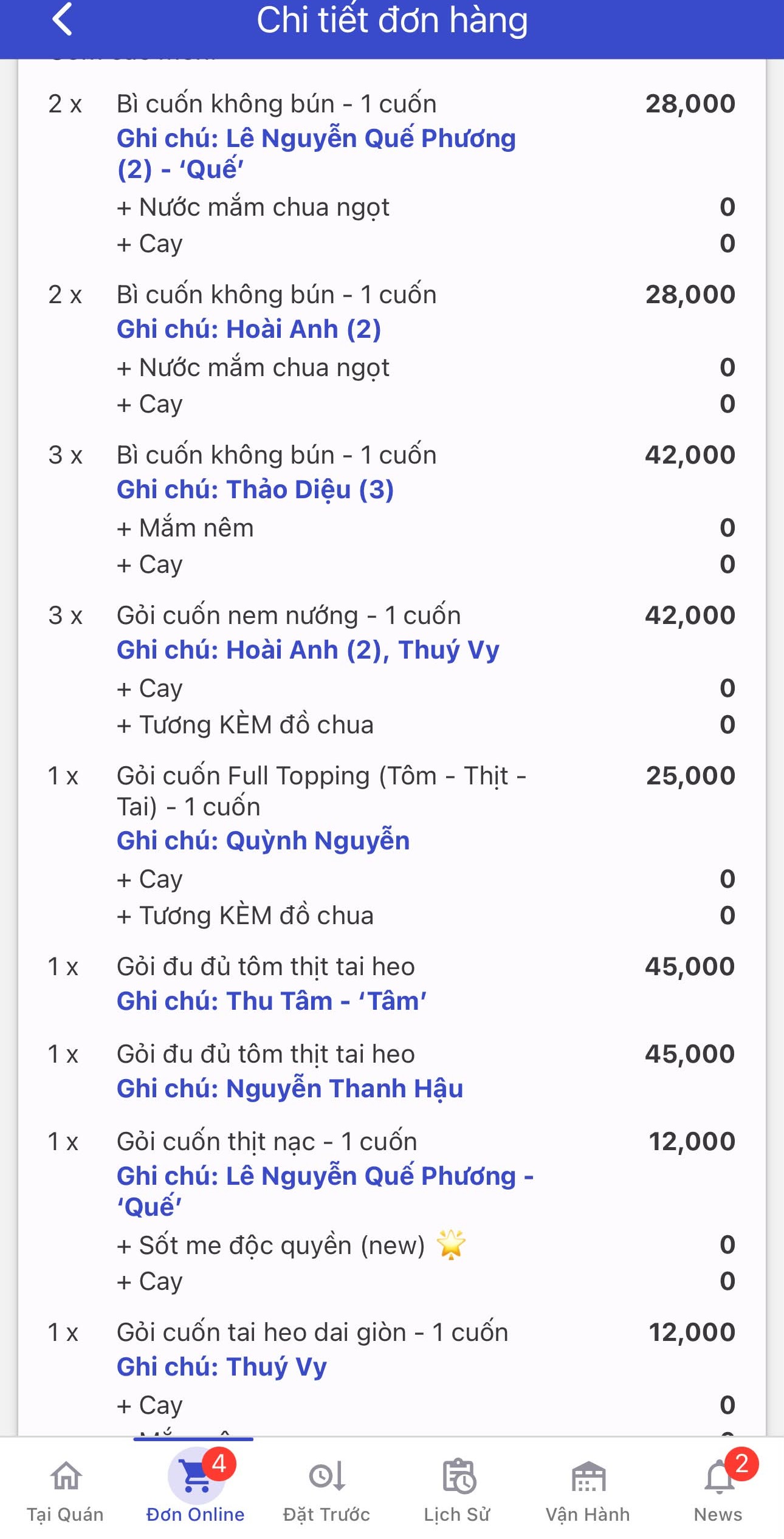 Khách đặt 26 gỏi cuốn với yêu cầu riêng: Chủ quán chia sẻ lý do nhận đơn đặc biệt - Ảnh 2. Khách đặt 26 gỏi cuốn với yêu cầu riêng: Chủ quán chia sẻ lý do nhận đơn đặc biệt - Ảnh 2.