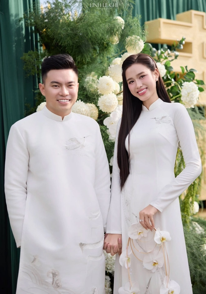 Đ&aacute;m cưới Hoa hậu Đỗ Thị H&agrave; v&agrave; thiếu gia Viết Vương: Cuộc sống h&ocirc;n nh&acirc;n sau 1 năm - Ảnh 2.