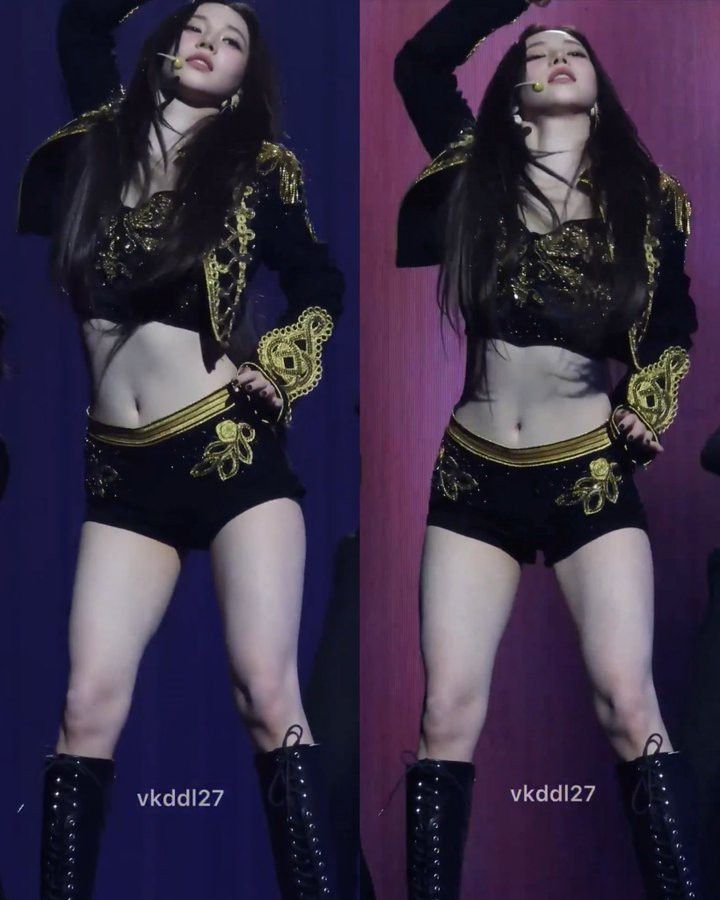 Jisoo v&agrave; nữ thần AI đại diện cho đ&ocirc;i ch&acirc;n chuẩn đẹp Kpop, cặp đ&ugrave;i 