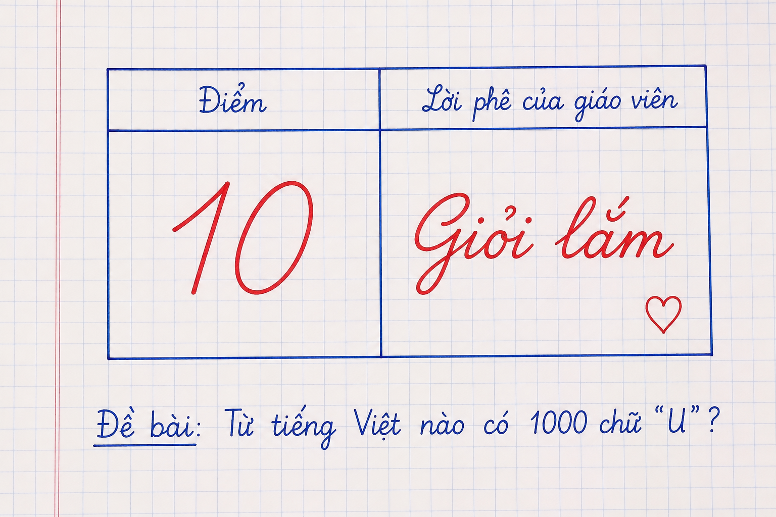 Từ tiếng Việt n&agrave;o c&oacute; 1000 chữ U? - 99% nghe xong l&agrave; v&ograve; đầu bứt tai - Ảnh 1.