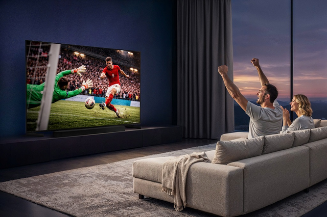 Khi cả dải tivi của Samsung biết tr&ograve; chuyện, trải nghiệm ph&ograve;ng kh&aacute;ch 2026 đổi kh&aacute;c thế n&agrave;o - Ảnh 1.