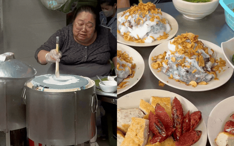 B&aacute;nh cuốn B&agrave; Xu&acirc;n: Qu&aacute;n ăn Michelin nổi tiếng tại H&agrave; Nội thu h&uacute;t du kh&aacute;ch Trung Quốc - Ảnh 2.