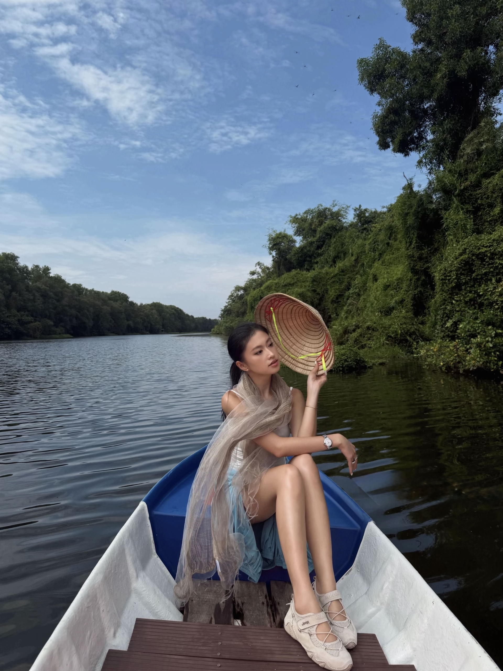 Trốn cảnh đợi xuồng 2 tiếng , kh&aacute;m ph&aacute; khu bảo tồn Đồng Th&aacute;p Mười tuyệt đẹp 2026 - Ảnh 2.
