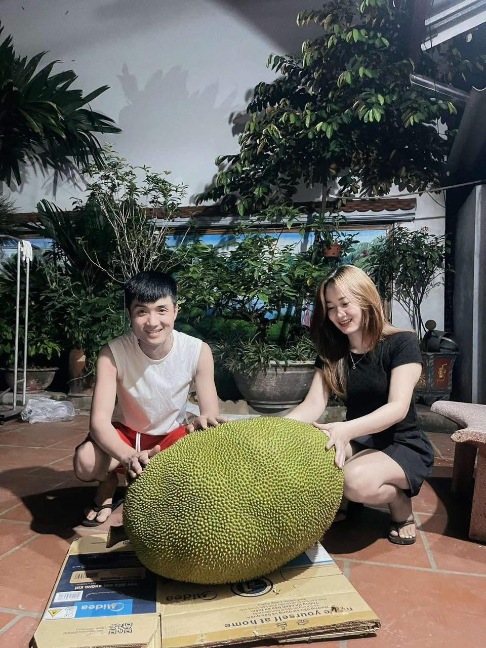 Quả m&iacute;t 50kg g&acirc;y sốt ở Bắc Ninh, chỉ ra 1-2 quả mỗi năm - Ảnh 1.
