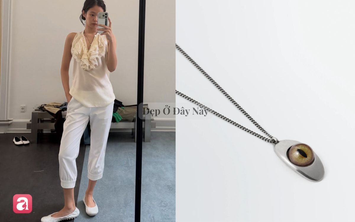 Chiếc v&ograve;ng Jennie diện miệt m&agrave;i: Thoạt nh&igrave;n tưởng 