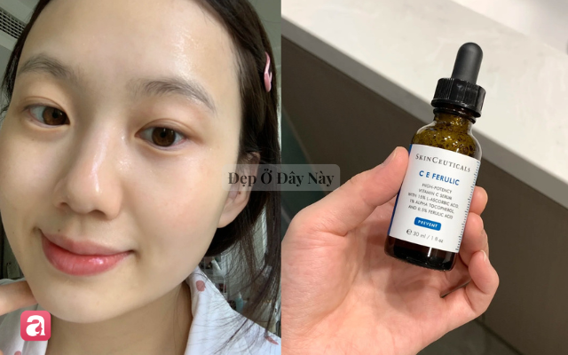 Ki&ecirc;n tr&igrave; &ldquo;s&aacute;ng vitamin C, tối retinol&rdquo; suốt nửa năm, l&agrave;n da mộc của t&ocirc;i thay đổi r&otilde; rệt - Ảnh 2.