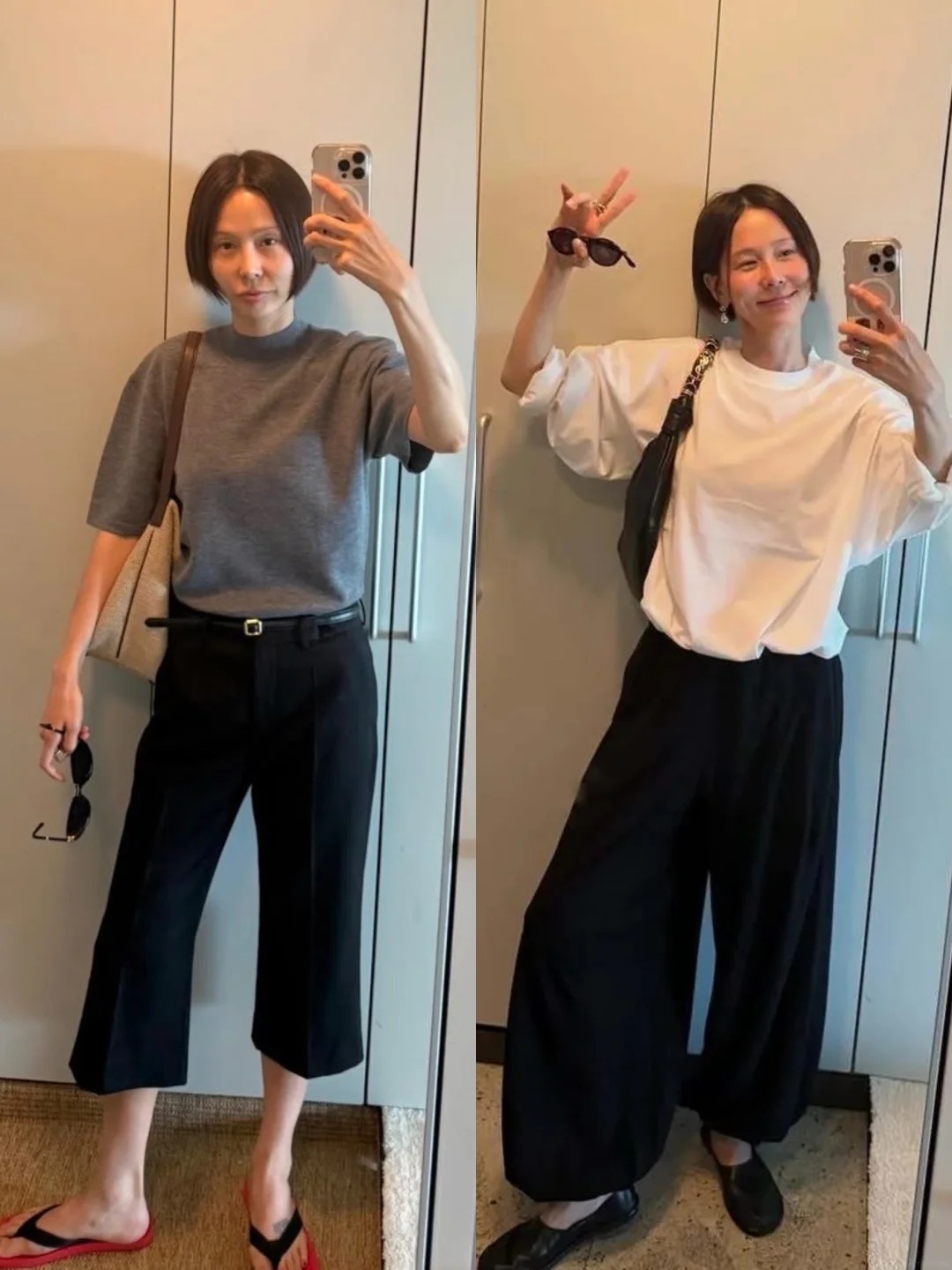 Kim Na Young mặc tối giản nhưng vẫn to&aacute;t l&ecirc;n kh&iacute; chất old money ở tuổi 40+ - Ảnh 15.