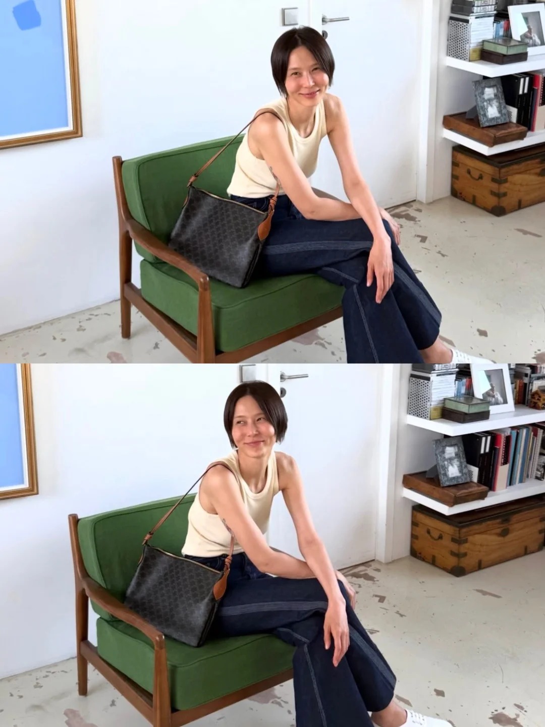 Kim Na Young mặc tối giản nhưng vẫn to&aacute;t l&ecirc;n kh&iacute; chất old money ở tuổi 40+ - Ảnh 3.