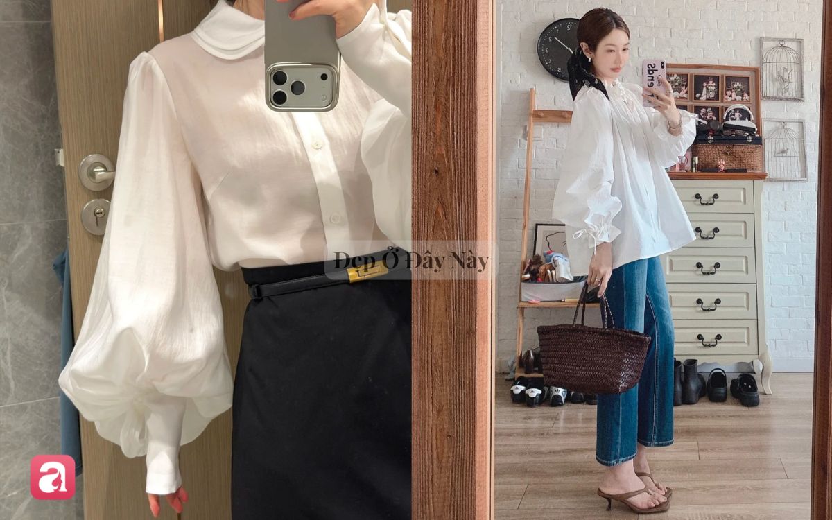 5 kiểu sơ mi trắng giúp thay đổi phong cách: Vẫn thanh lịch nơi công sở nhưng chẳng hề nhàm chán - Ảnh 6.