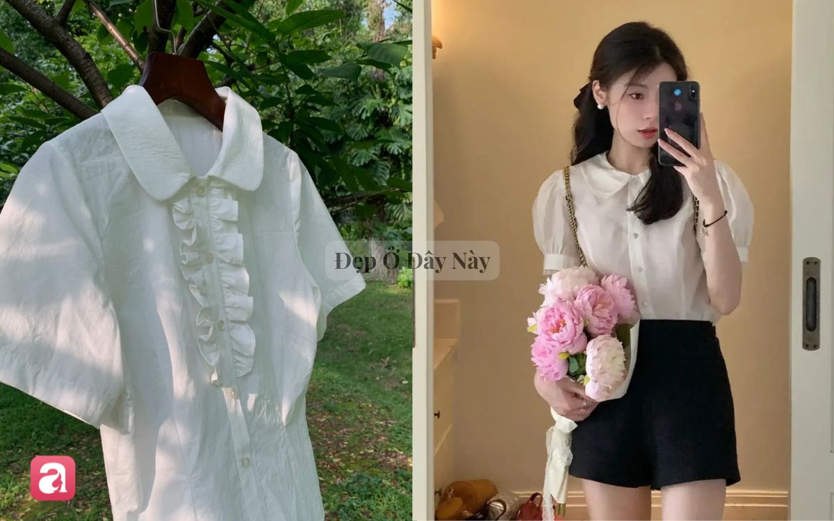 5 kiểu sơ mi trắng giúp thay đổi phong cách: Vẫn thanh lịch nơi công sở nhưng chẳng hề nhàm chán - Ảnh 5.