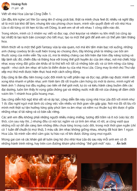 Hoàng Rob tiết lộ ý tưởng phía sau concept Let Me Go của Nhà Hoa Lửa - Ảnh 2.