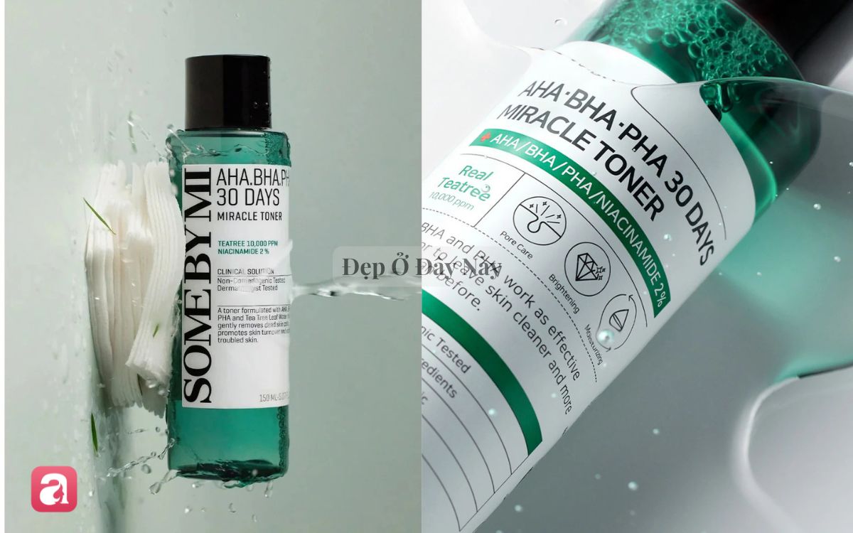 5 lọ toner acid được ví như