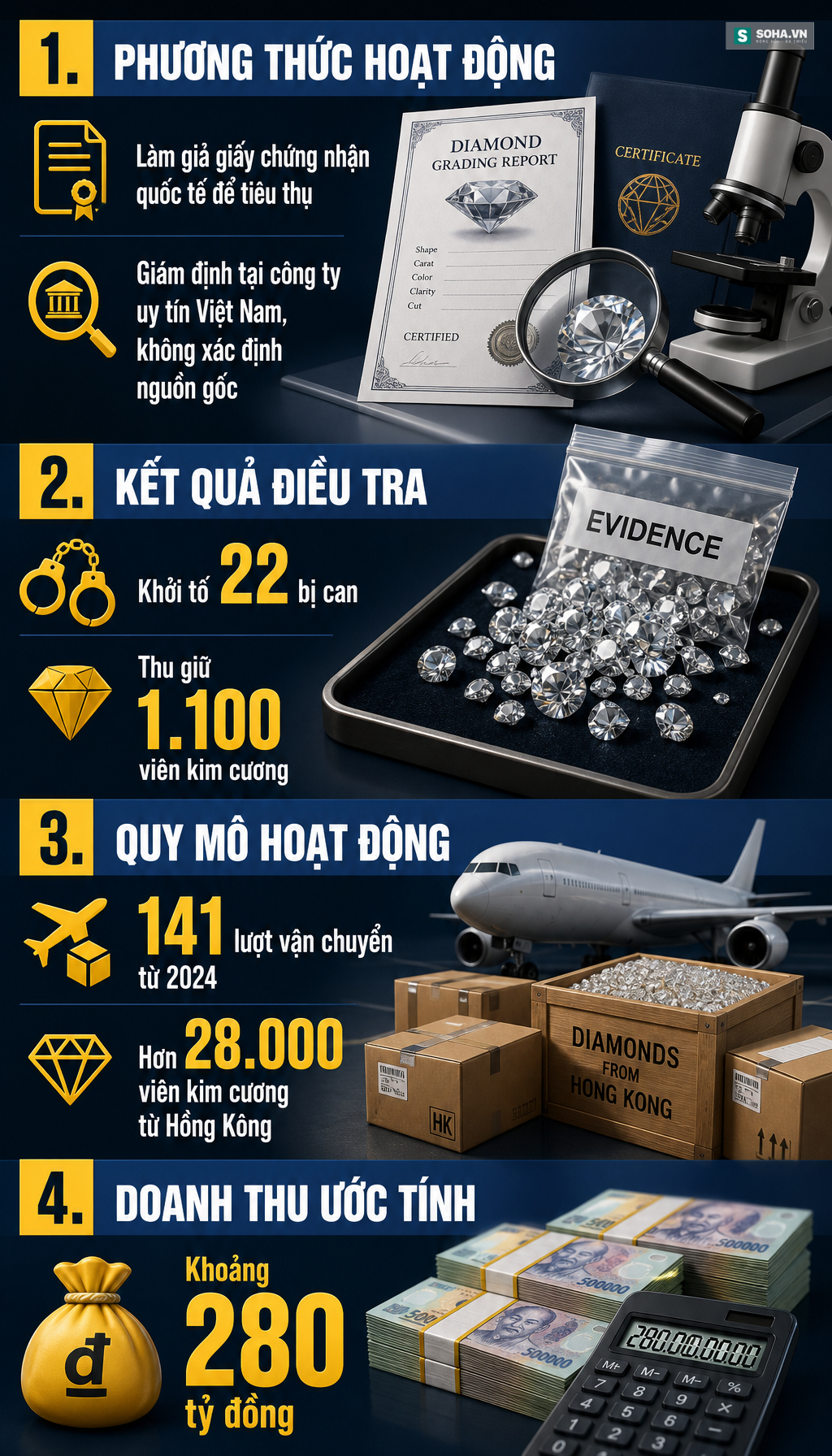 Đường d&acirc;y bu&ocirc;n lậu kim cương 28 . 000 Vi&ecirc;n: Thủ đoạn của Gi&aacute;m đốc PNJ - LAP Đặng Ngọc Thảo - Ảnh 4.