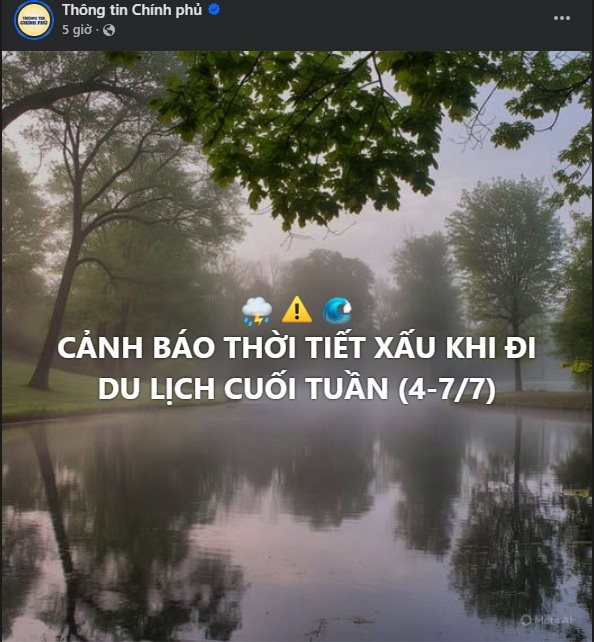 Cảnh b&aacute;o thời tiết xấu cho du lịch 4 - 7 / 7: An to&agrave;n cho bạn v&agrave; gia đ&igrave;nh - Ảnh 2.