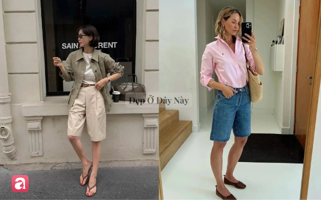 Quần short lửng v&agrave; c&ocirc;ng thức phối đồ chuẩn 