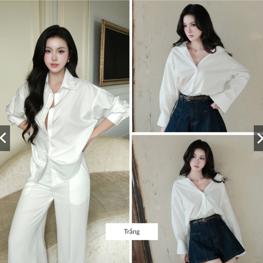 Ai cũng c&oacute; sơ mi trắng, nhưng kh&ocirc;ng phải ai cũng biết mặc đẹp như c&ocirc; n&agrave;ng n&agrave;y - Ảnh 8.