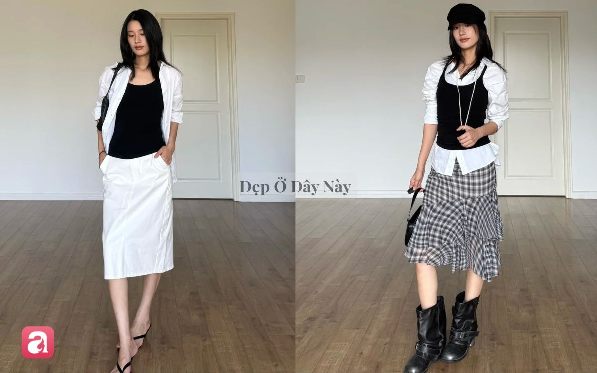 Ai cũng c&oacute; sơ mi trắng, nhưng kh&ocirc;ng phải ai cũng biết mặc đẹp như c&ocirc; n&agrave;ng n&agrave;y - Ảnh 5.