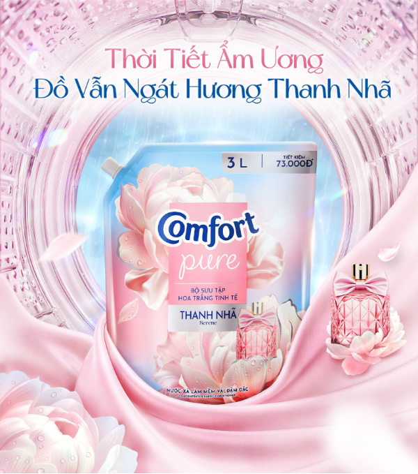 Chọn nước xả vải m&ugrave;a mưa: L&agrave;m sao để quần &aacute;o thơm l&acirc;u m&agrave; vẫn thanh nh&atilde;, tinh tế? - Ảnh 2.