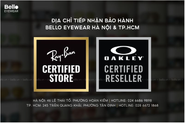 Ch&iacute;nh s&aacute;ch bảo h&agrave;nh k&iacute;nh Ray-Ban, Oakley, Prada, Burberry, Miu Miu,&hellip; ch&iacute;nh h&atilde;ng từ EssilorLuxottica tại Bello Eyewear - Ảnh 4.