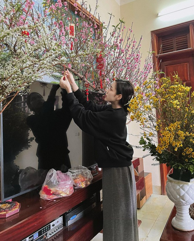 Căn nhà ở quê của Đỗ Thị Hà: Nét duyên dáng của nàng hậu tại thanh hóa - Ảnh 11. Căn nhà ở quê của Đỗ Thị Hà: Nét duyên dáng của nàng hậu tại thanh hóa - Ảnh 11.