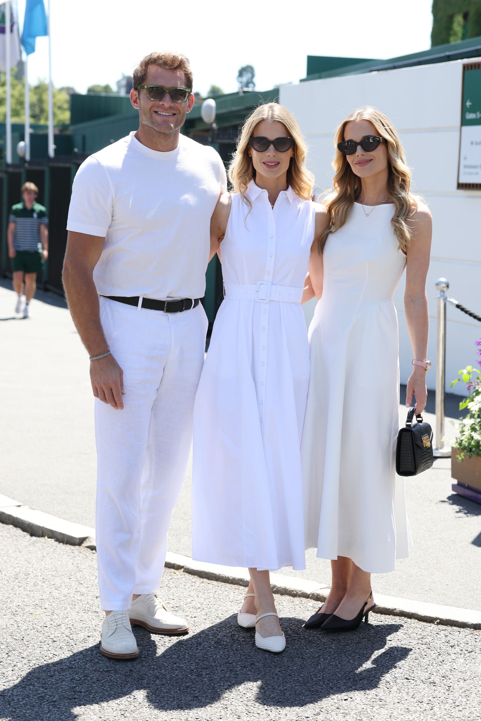 Hai ch&aacute;u g&aacute;i sinh đ&ocirc;i của C&ocirc;ng nương Diana tỏa s&aacute;ng với thời trang tại Wimbledon 2026 - Ảnh 3.