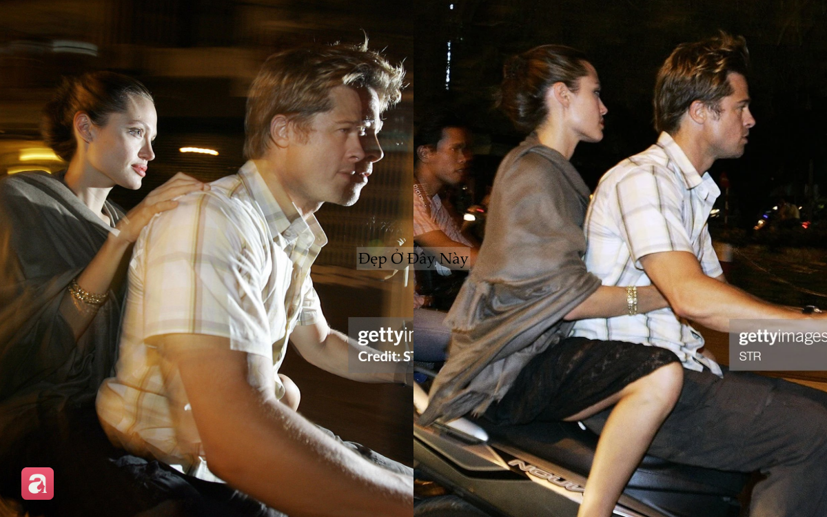 Không cần hàng hiệu lộng lẫy, Brad Pitt và Angelina Jolie vẫn biến đường phố Việt Nam thành phim trường điện ảnh - Ảnh 4.