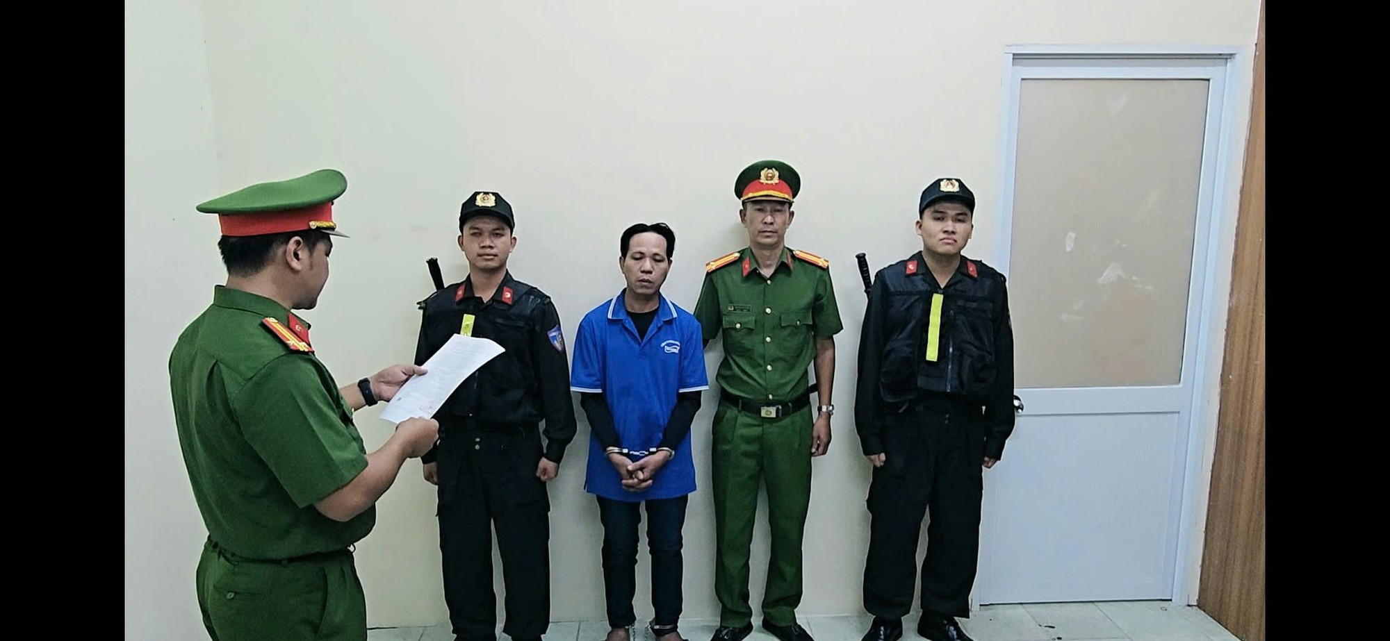 Bắt giữ nghi phạm Thạch Kim Th&aacute;i trong vụ người phụ nữ chết trong bao bố tại TP.HCM - Ảnh 1.