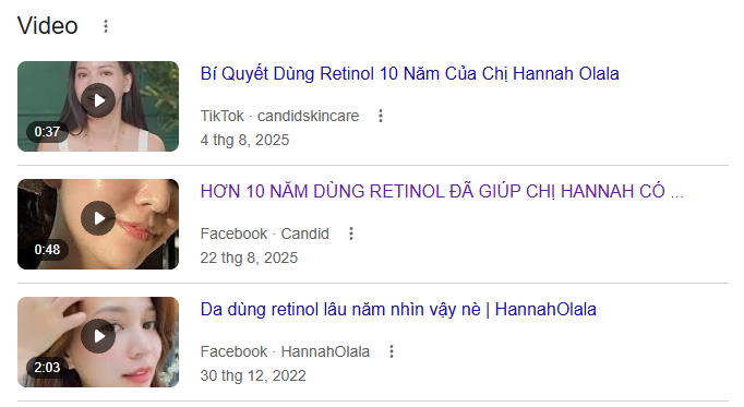 Hannah Olala bị chỉ tr&iacute;ch về retinol bọc vi nang của Candid Sau livestream ng&agrave;y 7 / 7 - Ảnh 5.