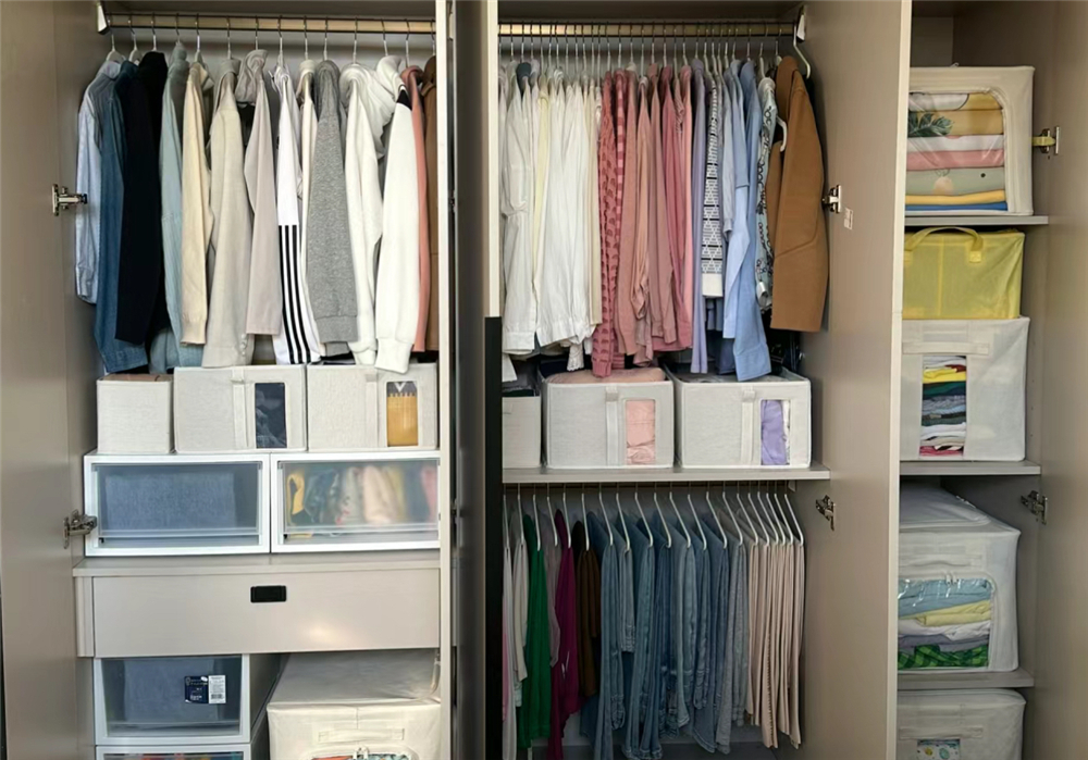Dọn tủ quần áo 100 lần vẫn bừa, mua đủ loại hộp đựng vẫn vô ích, tôi mới nhận ra bí quyết nằm ở điều cuối cùng - Ảnh 8.