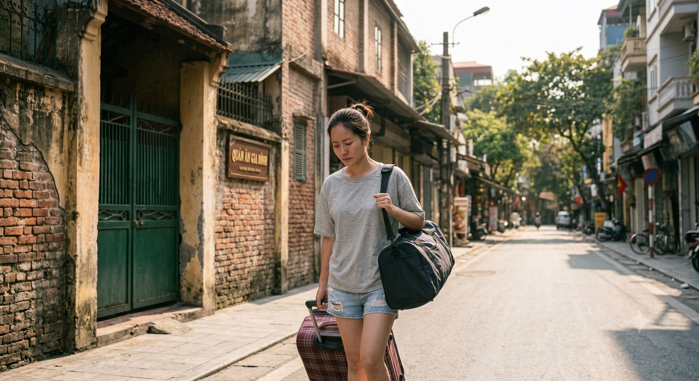 Bị bố chồng đuổi đi, t&ocirc;i k&eacute;o vali về nh&agrave; mẹ đẻ ở tạm, ngờ đ&acirc;u một c&acirc;u n&oacute;i của mẹ khiến t&ocirc;i 