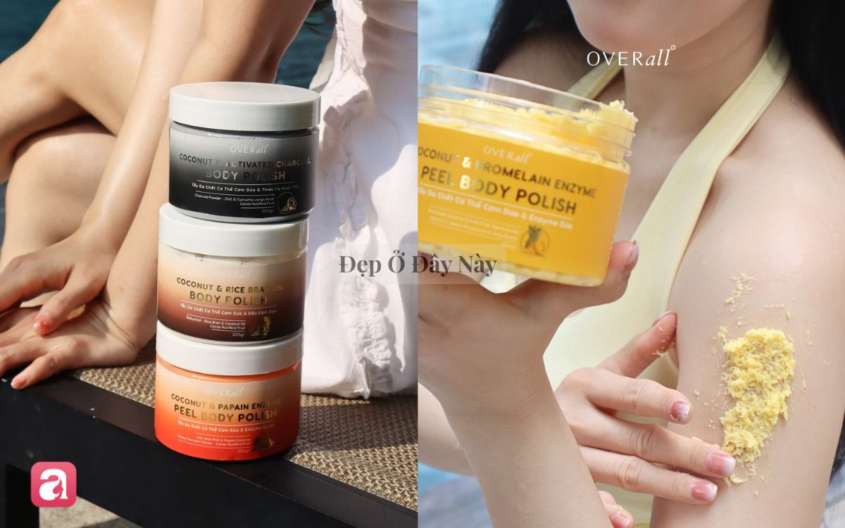 5 hũ tẩy da chết body