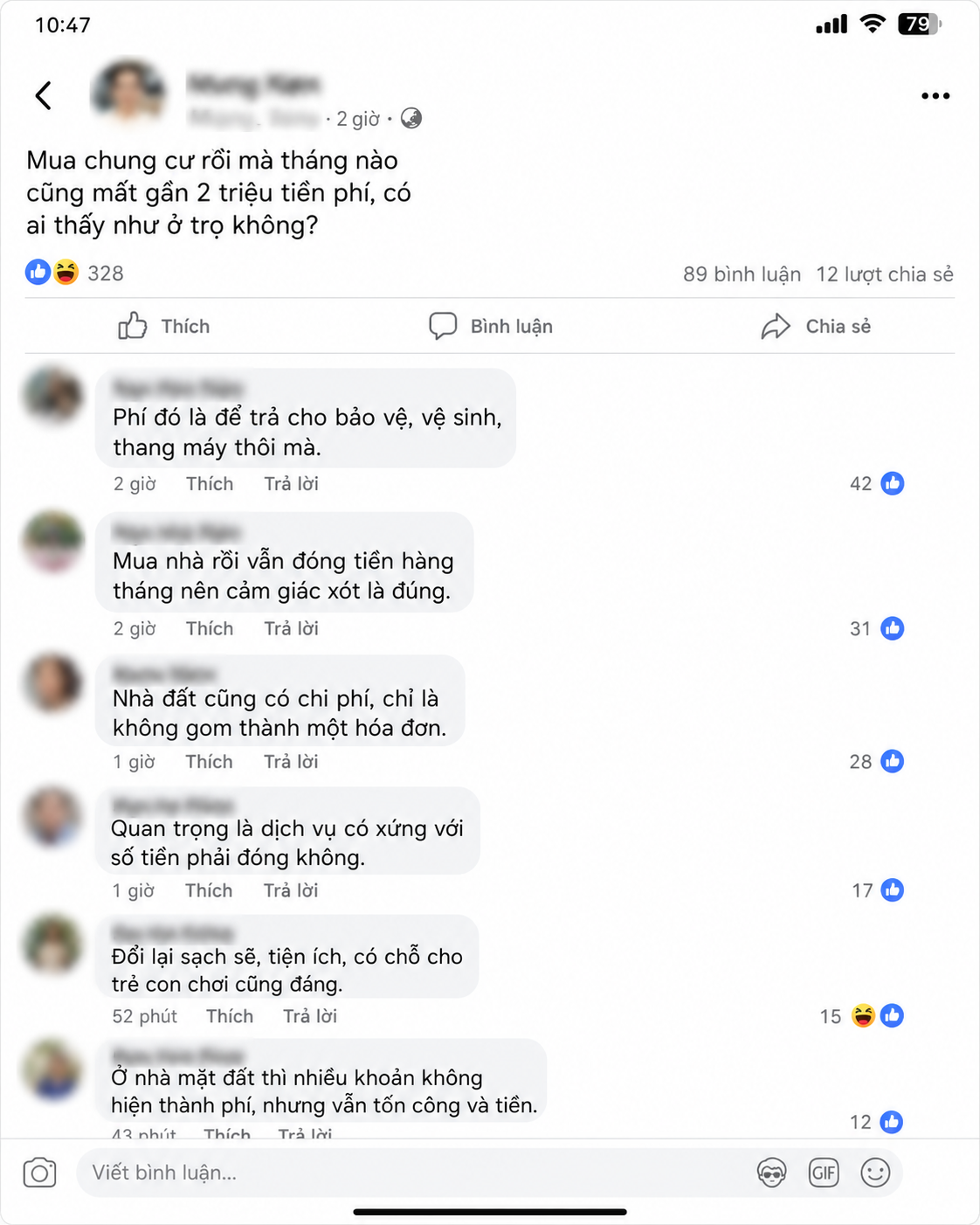Mua chung cư rồi vẫn phải đ&oacute;ng gần 2 triệu đồng mỗi th&aacute;ng, một cư d&acirc;n than &ldquo;cứ như đang ở trọ&rdquo;: Tranh luận nổ ra, b&ecirc;n n&agrave;o cũng c&oacute; l&yacute; - Ảnh 2.